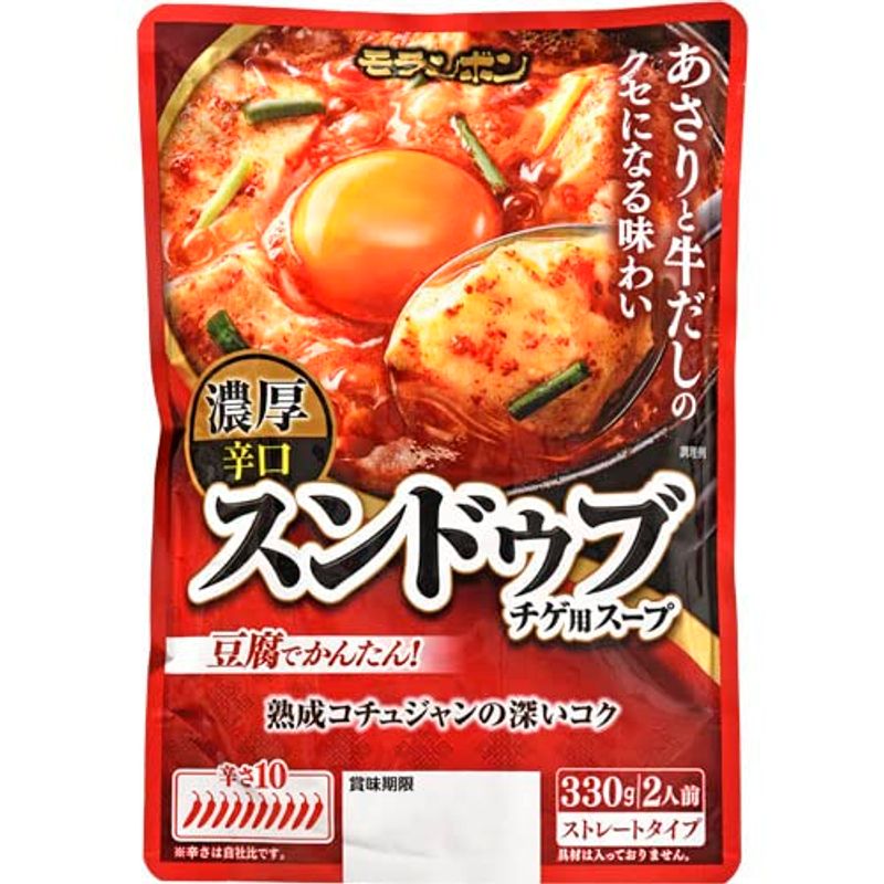 濃厚スンドゥブチゲ用スープ辛口 330g