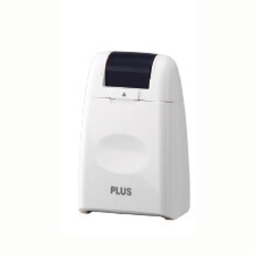 日本文具代購 - 【PLUS】按壓式滾輪個資保護章-白
