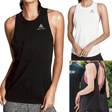 【AREXSPORT】 AS-7347 女背心 女運動背心 美背挖洞 吸排背心 無袖背心機能 罩衫背心 瑜珈背心長版