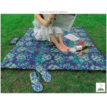 吉文考古xQWQ聯名 連中三元 防潑水戶外野餐地墊 收納 野餐墊