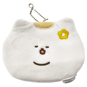 3MT 絨毛收納袋-花花款  10.5 x 13.5cm