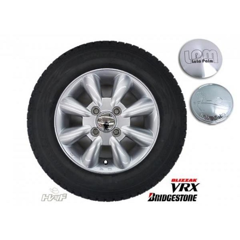 新品 冬タイヤホイール【 ブリヂストン VRX 145/80R13×ララパーム KC8