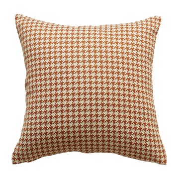 好物良品 金橘輕奢立體沙發抱枕套  45 x 45cm  千鳥格
