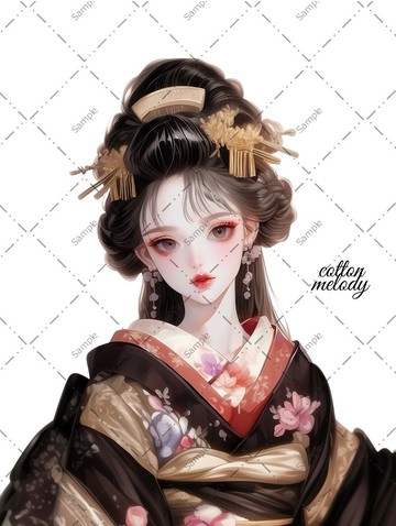 original sticker no.1031 人物貼紙 原創貼紙 人物貼紙 女孩貼紙 原創人物貼紙