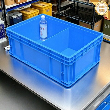 【多格分裝】零件盒 收納盒 週轉箱 五金盒 螺絲盒 配件盒 分格盒 膠框 600*400*230mm 2格3格4格可選 車間倉庫家用