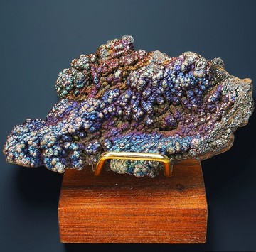 珠珠料力泥活石(紫藍色)  招財 升運 冥想 改善氣場 驅小人