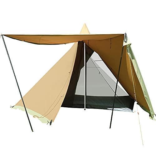 SoomloomテントHAPI 4P inner tent 4.5ｍx4.3ｍx2.8ｍ 焚き火可 ポリ