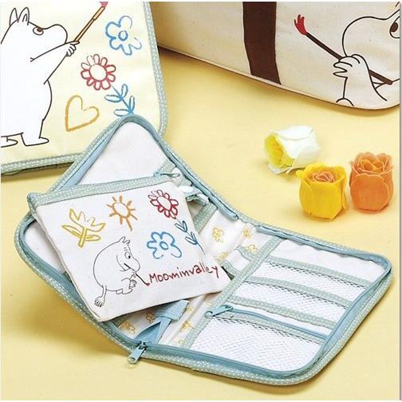 moomin for baby ムーミン らくがき 母子手帳ケース Lサイズ(メール便可能) カードケース LINEショッピング