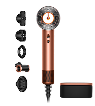 領券再折【獨家送雙豪禮】Dyson Supersonic Nural™ HD16 全新一代 智能吹風機 琥珀香檳 附精美禮盒