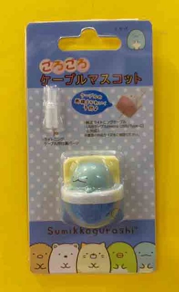【震撼精品百貨】角落生物 Sumikko Gurashi~SAN-X 手機線保護套-恐龍*73637