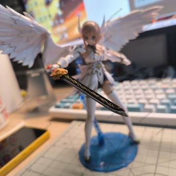 【台灣出貨】3D打印 機娘武器 高達武器 機娘配件 原神武器 1/12刻晴單手劍 匣裏龍鳴 適配壽屋機娘兵人戰錘暗源