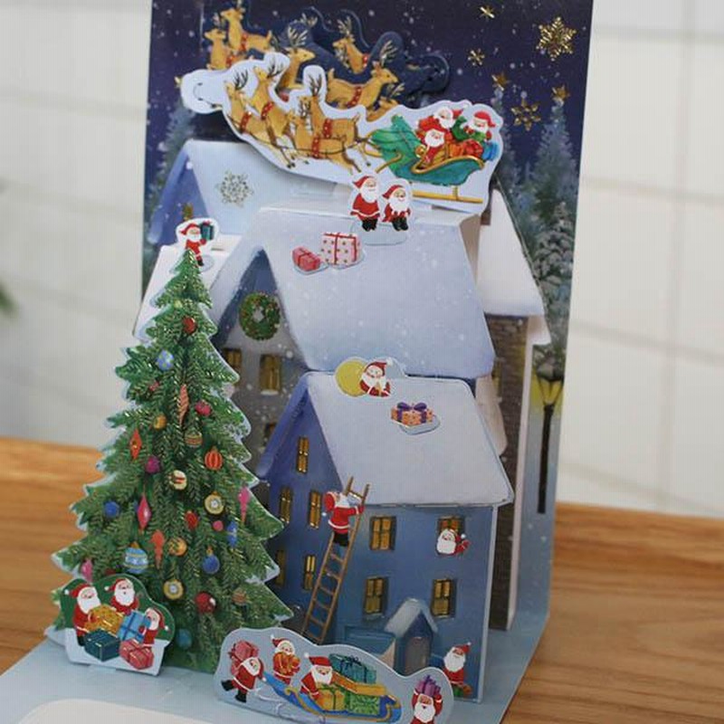 クリスマス 飾り サンタクロース 雪降る 音楽機能 170cm