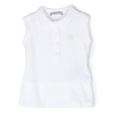 Moncler - White Cotton Dress
