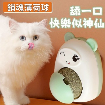 ✨貓咪玩具🎊 貓薄荷球玩具 逗貓玩具 逗貓球 寵物玩具 貓咪解悶自嗨神器 小貓磨牙玩具 磨牙潔齒 貼墻薄荷球 貓咪舔舔樂