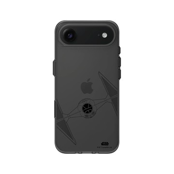 iPhone Air Clear (相機按鈕) 酷墨灰 - 迪士尼-星際大戰 Star Wars - 鈦戰機-線條黑