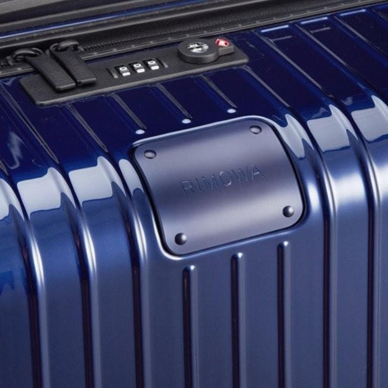 正規品]送料無料 5年保証付き RIMOWA ESSENTIAL LITE CHECK-IN M BLUE ...