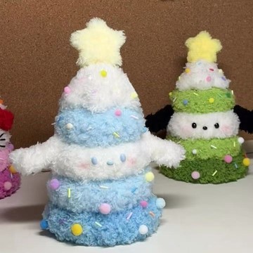 臺灣/🌸手工 DIY 手作 永生花 扭扭棒聖誕diy帕恰狗KT貓扭扭棒聖誕樹可愛擺件送情侶閨蜜創意生日禮物