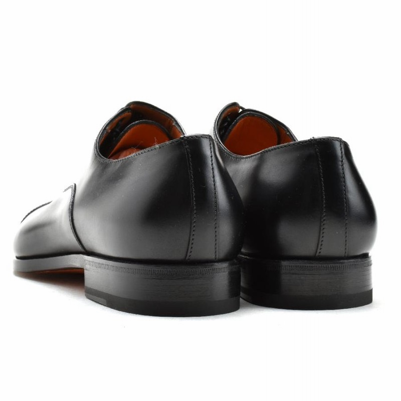 SANTONI サントーニ 148,000円ビジネスシューズ黒ストレートチップ SANTONI サントーニ Santoni ストレートチップ ブラック 06435