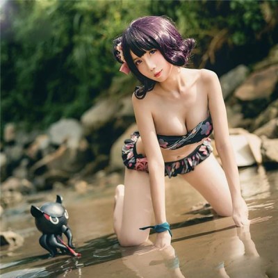 コスプレ衣装 Fate/Grand Order 葛飾北斎風 水着 ビキニ mizugi みずぎ 