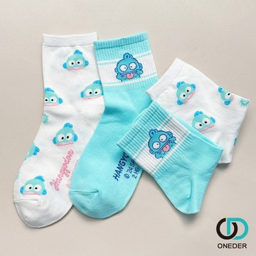 Sanrio 三麗鷗 人魚漢頓長襪 漢頓中筒襪 棉襪 女襪 長襪【ONEDER 旺達棉品】HG-A301