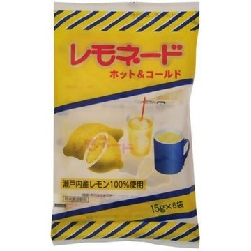 今岡糖食檸檬水冷熱15克×6袋輸入