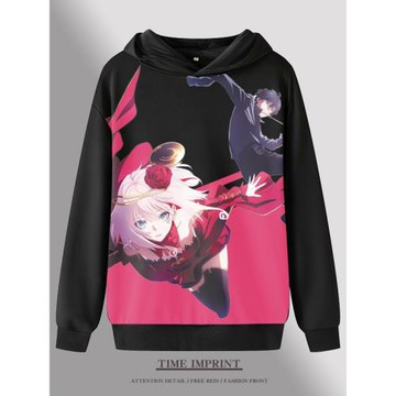 宿命運回響二次元痛衣朝雛磔人衛衣連帽命運外套衣服青少年上衣潮