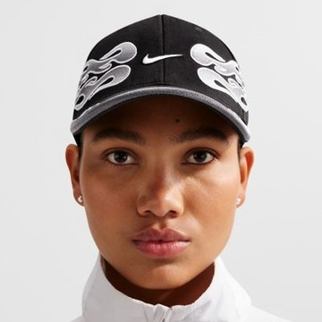 NIKE 帽子 運動帽 棒球帽 遮陽帽 U NK CLUB CAP S OG FLAME S26 L 黑白灰 IH9258-010