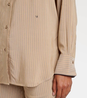 Victoria Beckham Striped pajama shirt