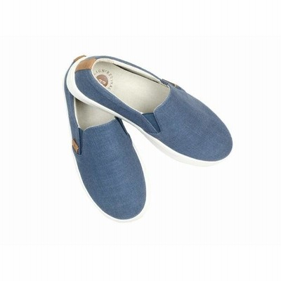 レビタリン スニーカー シューズ レディース Boardwalk Canvas Sneaker Blue