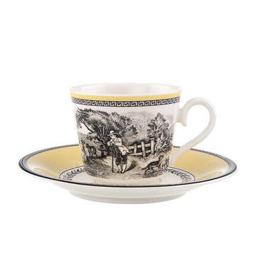 VB │ 奧頓系列-350ML早餐杯盤組-Ferme田園風情