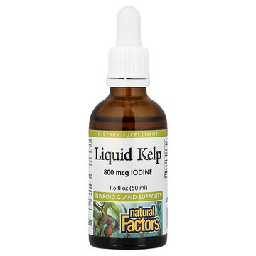 Natural Factors, 液體海帶，1.6 液量盎司（50 毫升）