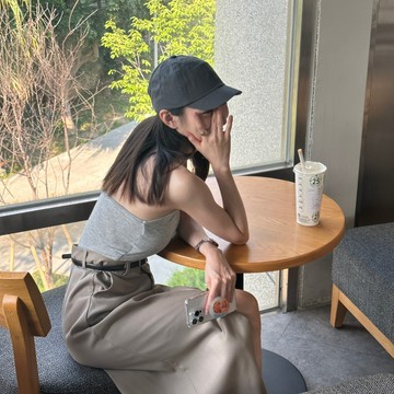 ATTENTION-Korea小帥氣短帽沿老帽