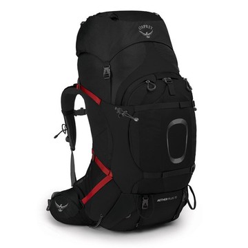 ├登山樂┤ 美國 Osprey 輕量登山背包 Aether Plus 70 黑 10002896/10002897