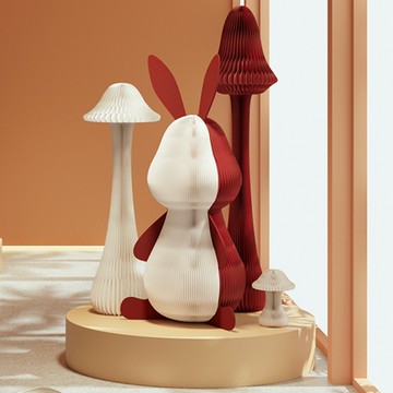 十八紙｜兔SUPER RICH-套餐二 招財風琴兔年擺設