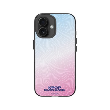 iPhone 16 Clear (相機按鈕) 酷墨灰 - Kpop 獵魔女團 - 魂門