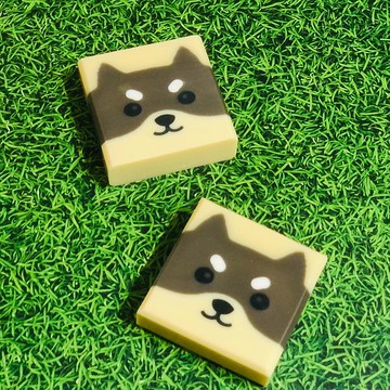 【動物系列】柴犬 哈士奇 萌寵汪汪沐浴皂 客製商品