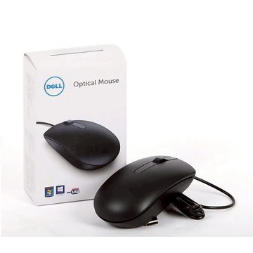 【悠閒3C商城】【台灣當日出貨】戴爾/DELL MS116 有線滑鼠 (線長約100公分)