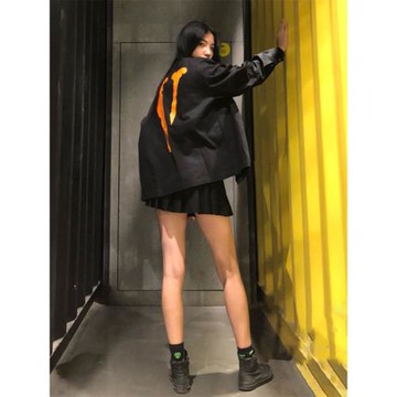 Vlonecamp美式監獄教練夾克大V555刺繡拉鏈襯衫vintage工裝外套男