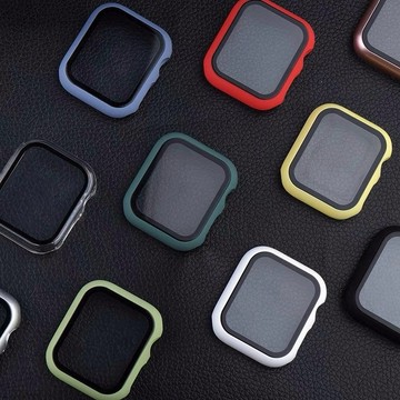 一體式錶殼 手錶保護殼  Apple Watch 8代 5 6 7 SE 蘋果硬殼 41mm 49m 45mm 防摔防剮