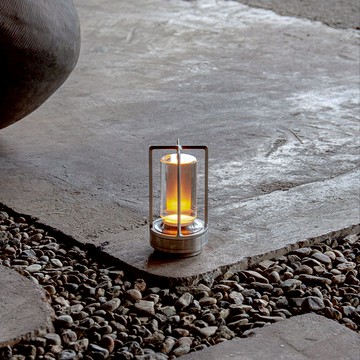 TURN+ Stainless Steel 無線桌燈 不鏽鋼