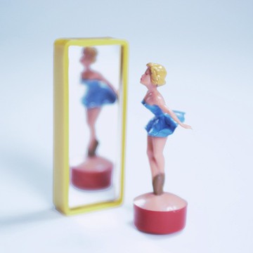 賽先生科學工廠德國趣味磁力擺飾-鏡中芭蕾舞者