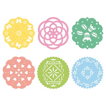 tescoma 蛋糕裝飾片 21cm  多色  6個