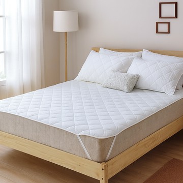 【平單款】可水洗抗汙保潔墊 / 吸濕排汗 速乾纖維 基礎防汙｜床墊防護 四季透氣