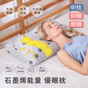 ELVIS 愛菲斯┃石墨烯能量深度優眠枕