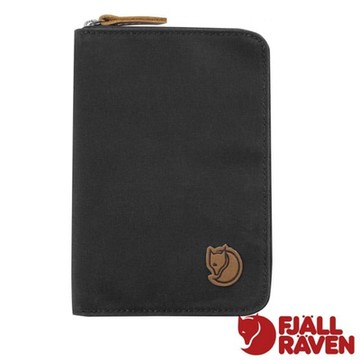 Fjallraven 北極狐 Passport Wallet 防潑水耐磨旅行護照錢包.小護照包.皮夾_24220-030 深灰