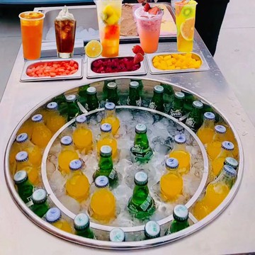 公司貨免運 可開發票 網紅泰國曼谷搖搖冰水果可樂冰沙機夏日搖搖冰汽水移動擺攤商用 快速出貨