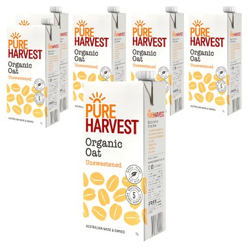 PURE HARVEST 囍瑞 澳洲有機燕麥奶  1L  6瓶