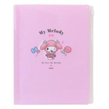 小禮堂 Sanrio 三麗鷗 美樂蒂 A4 6+1多功能資料夾 (偶像款)