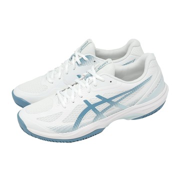 [ACS] Asics 亞瑟士 羽球鞋 Court Hunter FF 男鞋 白 藍 緩衝 室內運動 1071A111103