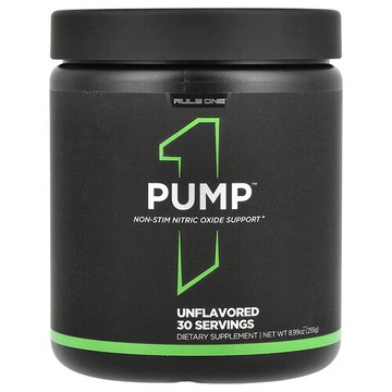 Rule One Proteins, Pump，原味，8.99 盎司（255 克）
